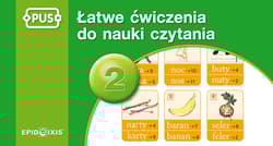 PUS Łatwe ćwiczenia do nauki czytania część 2 - Praca zbiorowa