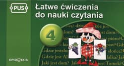 PUS Łatwe ćwiczenia do nauki czytania część 4 - Małgorzata Chromiak