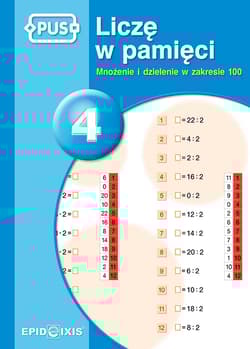 PUS Liczę w pamięci mnożenie i dzielenie w zakresie 100 część 4 - Dorota Cudnik