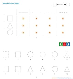 Galeria - zdjęcie nr. 2 - PUS Namyślanki wzrokowe dla sześciolatków ćwiczenia percepcji wzrokowej dla najmłodszych