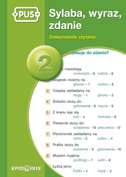 PUS Sylaba, wyraz, zdanie 2 Doskonalenie czytania - Praca zbiorowa