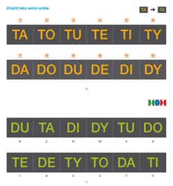 Galeria - zdjęcie nr. 3 - PUS Sylabowe potyczki 2 Sylaby PA, MA, BA, LA, FA, WA, TA, DA