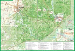 Galeria - zdjęcie nr. 3 - Puszcza Białowieska mapa turystyczna 1:50 000 laminat 2020