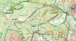 Galeria - zdjęcie nr. 5 - Puszcza Kampinoska laminowana mapa turystyczna 1:40 000