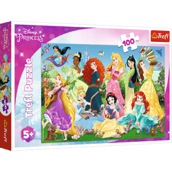 Puzzle 100 Czarujące Księżniczki