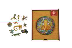 Galeria - zdjęcie nr. 2 - Puzzle 100 drewniane A4 Ośmiornica