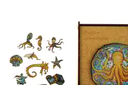 Galeria - zdjęcie nr. 3 - Puzzle 100 drewniane A4 Ośmiornica