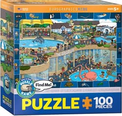 Puzzle 100 EG Crazy Aquarium 6100-0543