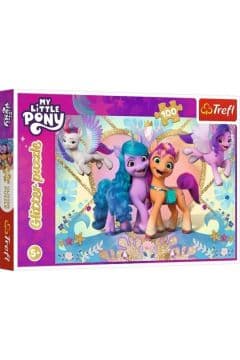 Puzzle 100 Glitter Błyszczące kucyki 14831 - My Little Pony