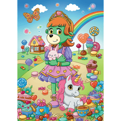 Galeria - zdjęcie nr. 2 - Puzzle 100 Glitter Brokatowe Trefliki 14833