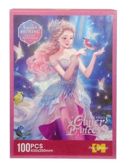 Puzzle 100 Glitter Princess