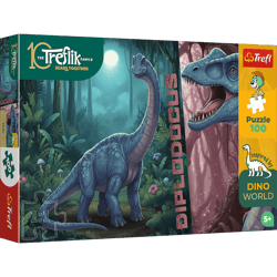 Puzzle 100 Inspired By Dino World Rodzina Treflików wzór 2 16579