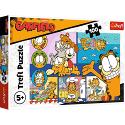 Puzzle 100 Leniwy Garfield 16521