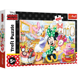 Puzzle 100 Minnie w salonie kosmetycznym 16387
