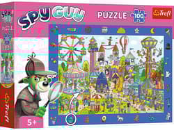 Puzzle 100 Obserwacyjne Spy Guy Wesołe miasteczko 15592