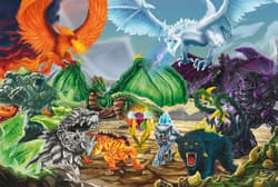Galeria - zdjęcie nr. 2 - Puzzle 100 Schleich Eldrador Bitwa o super kryształ + figurka 113350
