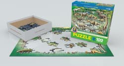 Galeria - zdjęcie nr. 2 - Puzzle 100 Smartkids Dinosaurs 6100-0098