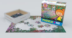 Galeria - zdjęcie nr. 2 - Puzzle 100 Smartkids Monets Garden by Claude Mo 6100-4908