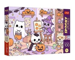 Puzzle 100 Spooky Stories - Mała pracownica TREFL