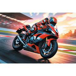 Galeria - zdjęcie nr. 2 - Puzzle 100 Szybki Motocykl 16489