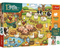 Puzzle 100 Wieś TREFL