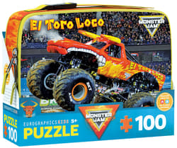 Puzzle 100 z Lunch Box MJ El Toro Loco 9100-5940