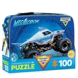 Puzzle 100 z Lunch Box  MJ Megalodon 9100-5939