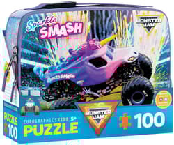 Puzzle 100 z Lunch Box MJ Sparkle Smash 9100-5947