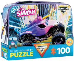 Puzzle 100 z Lunch Box MJ Sparkle Smash 9100-5947