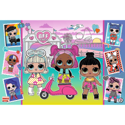 Galeria - zdjęcie nr. 2 - Puzzle 100 Zdjęcia Laleczek LOL Surprise! 16443