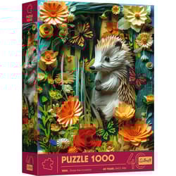 Puzzle 1000 3D 40-lecie Trefl  Jeż 40042