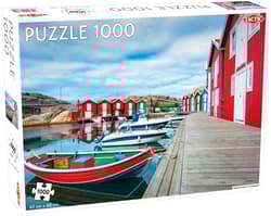 Puzzle 1000 Around the World Northern Stars Fishing huts in Smögen