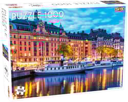 Puzzle 1000 Around the World Northern Stars Stockholm Old Town Pier