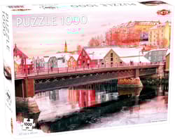 Puzzle 1000 Around the World Nothern Stars Nidelva in Trondheim