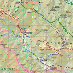 Galeria - zdjęcie nr. 4 - Puzzle 1000 Bieszczady mapa turystyczna 1:75 000