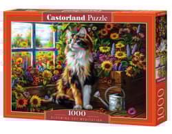 Puzzle 1000 Blooming Cat Meditation C-105359-2