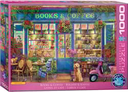 Puzzle 1000 Books & Coffee by Gary Walton 6000-5869