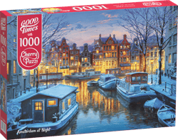Puzzle 1000 CherryPazzi Amsterdam at Night 30264