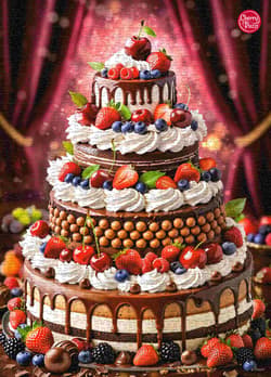 Galeria - zdjęcie nr. 2 - Puzzle 1000 CherryPazzi Balanced Diet 31568