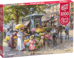 Galeria - zdjęcie nr. 1 - Puzzle 1000 CherryPazzi Blumenmarkt 30226