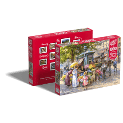 Galeria - zdjęcie nr. 3 - Puzzle 1000 CherryPazzi Blumenmarkt 30226