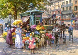 Galeria - zdjęcie nr. 2 - Puzzle 1000 CherryPazzi Blumenmarkt 30226