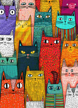 Galeria - zdjęcie nr. 2 - Puzzle 1000 CherryPazzi Cats Rule the World 31636