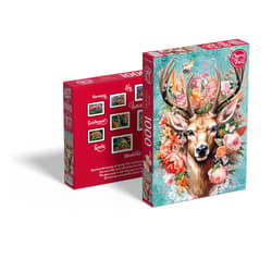 Galeria - zdjęcie nr. 2 - Puzzle 1000 CherryPazzi Flower Deer 30752