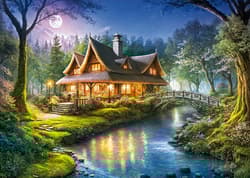 Galeria - zdjęcie nr. 4 - Puzzle 1000 CherryPazzi Forester's Cottage 30684
