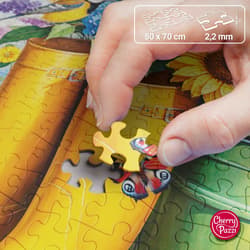 Galeria - zdjęcie nr. 5 - Puzzle 1000 CherryPazzi Golden Boots Blooming Roots 31087
