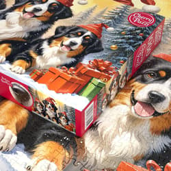 Galeria - zdjęcie nr. 2 - Puzzle 1000 CherryPazzi Holiday Puppies 31254