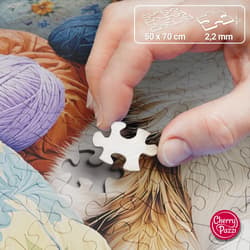 Galeria - zdjęcie nr. 3 - Puzzle 1000 CherryPazzi Knitty Cat 31131