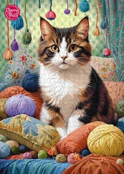 Galeria - zdjęcie nr. 4 - Puzzle 1000 CherryPazzi Knitty Cat 31131