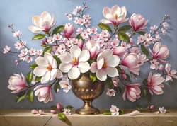 Galeria - zdjęcie nr. 5 - Puzzle 1000 CherryPazzi Magnolia Elegance 31599